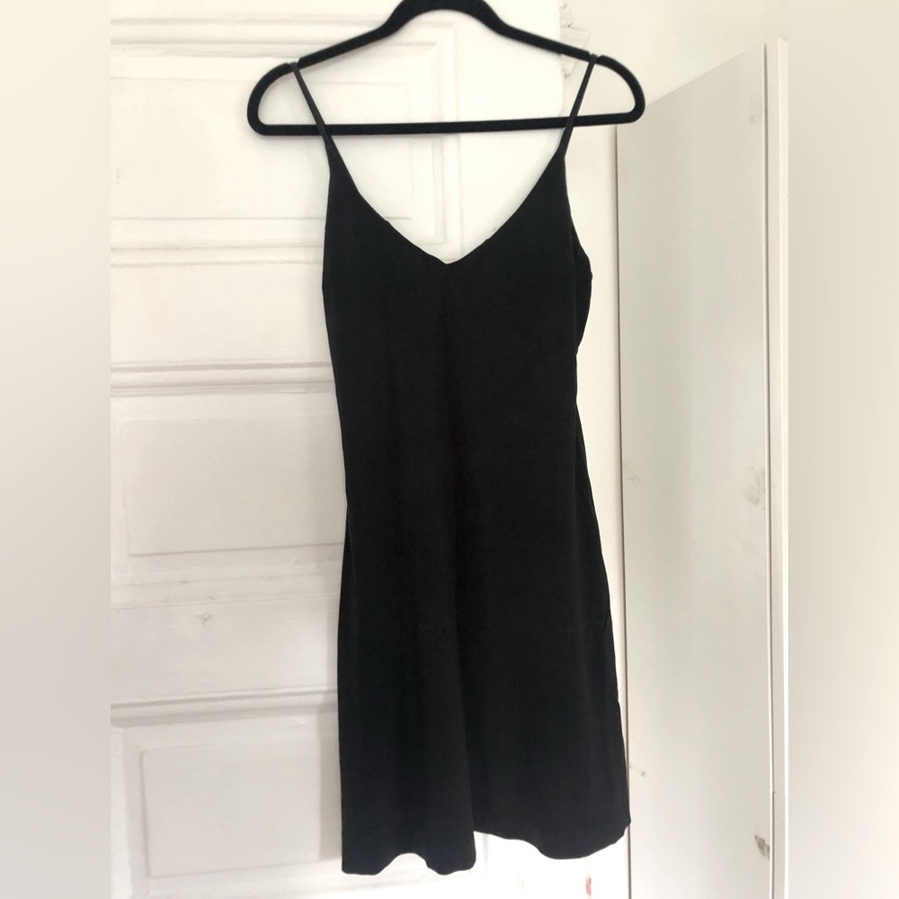 Cute spaghetti strap mini dress for the summer, & other stories